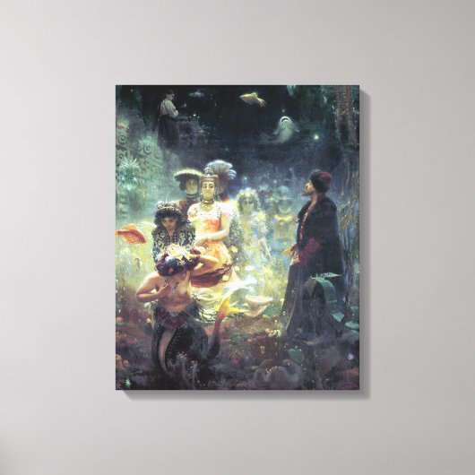 水中キングダムキャンバスプリント キャンバスプリント (正面)