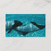 水中クジラの名刺 名刺 (裏面)