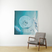 水中クラゲ類 タペストリー (インサイチュ(横))