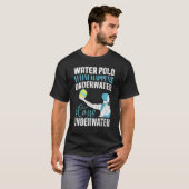 水中グラフィックプレーヤーで何が起こるか Tシャツ (正面フル)