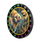 水中グローベッタダートボードアート ダーツボード (正面右)