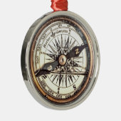 水中コンパス メタルオーナメント (右)