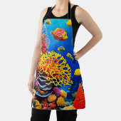 水中コーラルガーデンデザイン エプロン (インサイチュ)