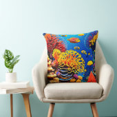 水中コーラルガーデンデザイン クッション (椅子)