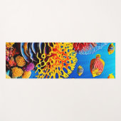 水中コーラルガーデンデザイン ヨガマット (正面(横))