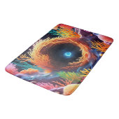 水中サンゴ渦 バスマット (アングル)