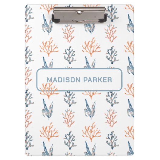 水中サンゴ クリップボード (正面)