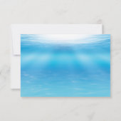 水中サンディトゥーズサルティキスビーチ結婚式 出欠カード (裏面)