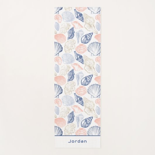 水中シェル ヨガマット (正面)