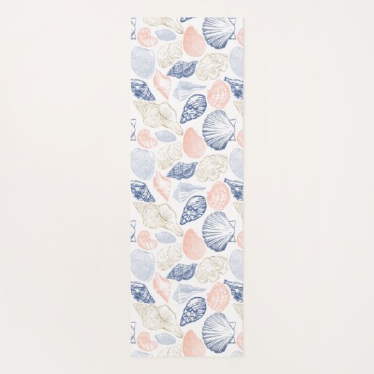 水中シェル ヨガマット (裏面)