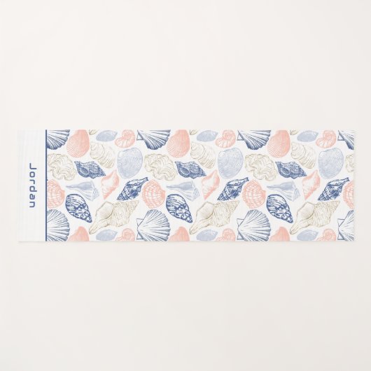 水中シェル ヨガマット (正面(横))