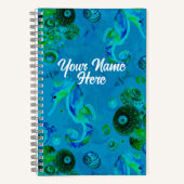 水中シークリーチャー手帳 ノートブック (正面)