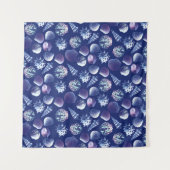 水中シーシェルドリーム#1 #wall #art タペストリー (正面(横))