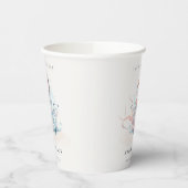 水中シーホース海藻コーラルエイジ誕生日 紙コップ (左)