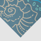 水中シーン海のシェルの分離 薄葉紙 (詳細)