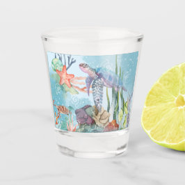 水中シーン ショットグラス
