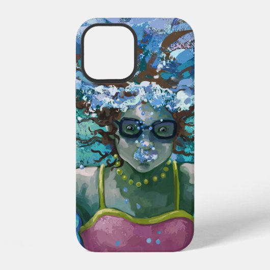 水中スイムケースメイトiPhoneケース iPhoneケース (裏面)