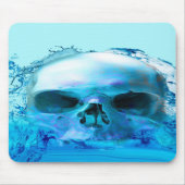 水中スカルマウスマット マウスパッド (正面)