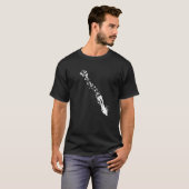 水中スキューバダイビングダイバーシュノーケル海シービー Tシャツ (正面フル)