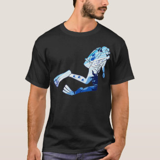 水中スキューバダイビング・スノーケリング 海洋生物 スキューバダイバー Tシャツ