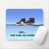 水中スニーカー マウスパッド (マウス)