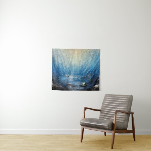 水中セレニティタペストリー タペストリー (インサイチュ(横))