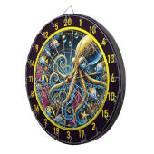 水中タコファンタジーデザイン ダーツボード (正面右)