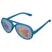 水中ダイバー熱帯水族館水槽 アビエーターサングラス (アングル)