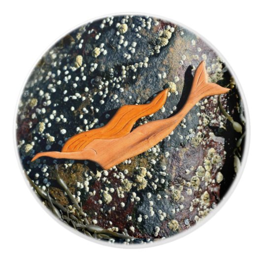 水中ダイビングマーメイド セラミックノブ (正面)