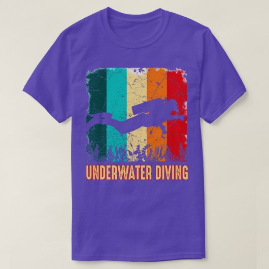 水中ダイビング Tシャツ (デザイン正面)