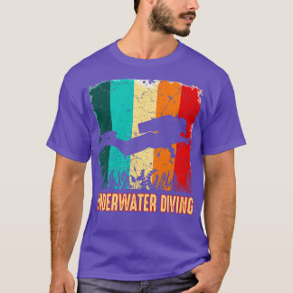 水中ダイビング Tシャツ