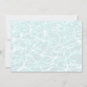 水中ドルフィンラヴ結婚ズ 招待状 (裏面)