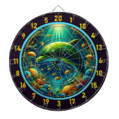 水中ドルフィ疑問に思ンダーツボードデライト ダーツボード (正面)