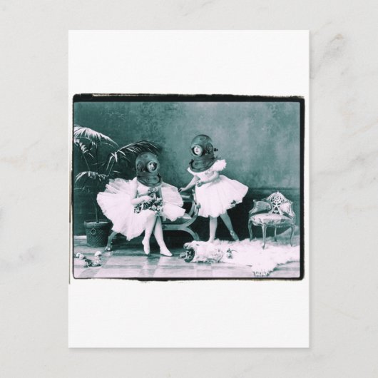 水中バレエ ポストカード (正面)