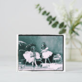 水中バレエ ポストカード (スタンド正面)