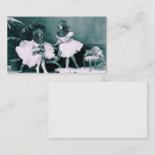 水中バレエ 名刺 (正面/裏面)