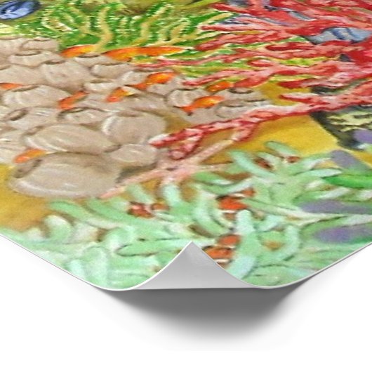 水中パラダイス ポスター (角)