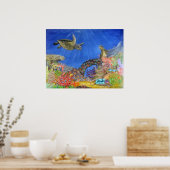 水中パラダイス ポスター (キッチン)