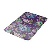 水中パープルリュックス |ダークパステル金ゴールドシーライフ バスマット (アングル)