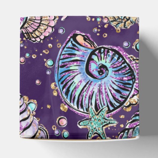 水中パープルリュックス |ダークパステル金ゴールドシーライフ フェイバーボックス (上部)