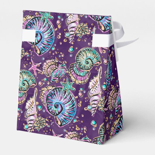 水中パープルリュックス |ダークパステル金ゴールドシーライフ フェイバーボックス (裏面サイド)