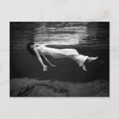 水中ファッションの写真撮影 ポストカード (正面)