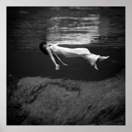 水中ファッション撮影 ポスター