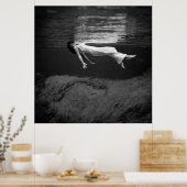 水中ファッション撮影 ポスター (キッチン)