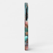 水中ファンタジーコーラルグリッターシーシェル Case-Mate iPhoneケース (裏面/左)