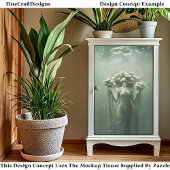 水中ファンタジーフローラワールドグリーンV9デコページ 薄葉紙