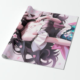 水中ファンタジー：マーメイド誕生日ギフトラップ ラッピングペーパー