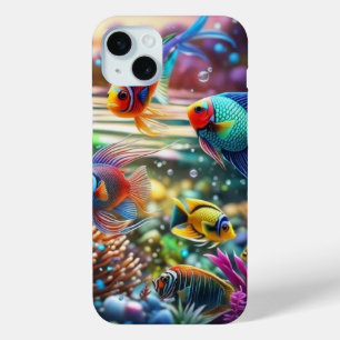 水中ブリスiPhoneケース iPhone 15 Miniケース