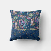 水中ブルーリュックス | Pastel金ゴールドシーシェル クッション (裏面)