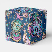 水中ブルーリュックス | Pastel金ゴールドシーシェル フェイバーボックス (裏面サイド)